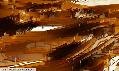 An empowered landscape for the UAE by Martina Decker and Peter Yeadon (Credit: 2010 Land Art Generator Initiative Design Competition)